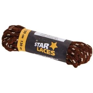 PROMA STAR LACES SLIM 100 CM Tkaničky, hnědá, velikost obraz