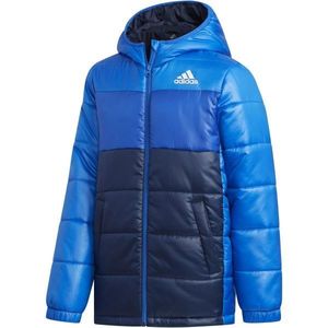 adidas PADDED Juniorská zimní bunda, modrá, velikost obraz