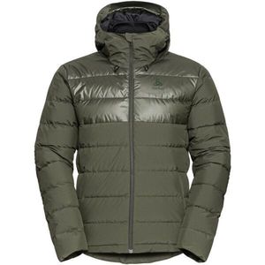 Odlo M SEVERINN-THERMIC HOODED INSULATED JACKET Pánská péřová bunda, khaki, velikost obraz