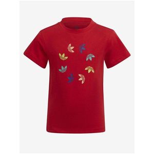 Červené dětské tričko adidas Originals obraz