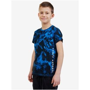 Tmavě modré chlapecké vzorované tričko SAM 73 Sylvester obraz