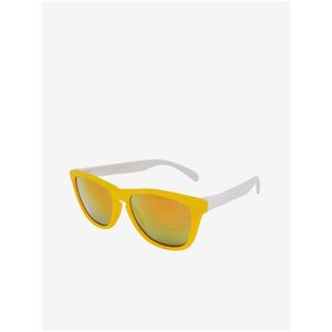 VeyRey Sluneční brýle Nerd Cool žluto-bílé obraz