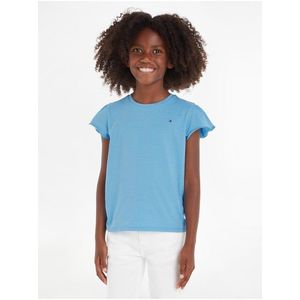 Modré holčičí tričko Tommy Hilfiger obraz