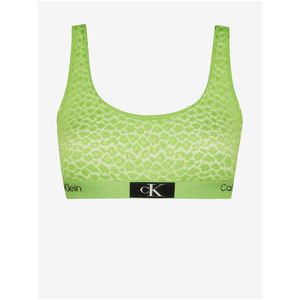 Světle zelená dámská krajková podprsenka Calvin Klein Underwear obraz