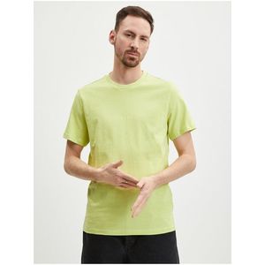 Světle zelené pánské tričko Guess Aidy obraz
