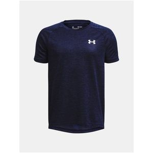 Tmavě modré sportovní tričko Under Armour UA Tech 2.0 SS obraz