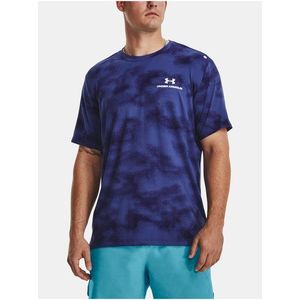 Tmavě modré sportovní tričko Under Armour UA Rush Energy Print SS obraz