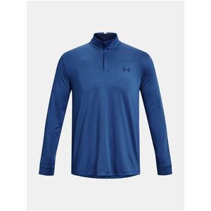 Under Armour UA Playoff 1/4 Zip Mikina Modrá obraz