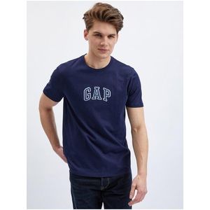 Tmavě modré pánské tričko s logem GAP obraz