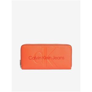 Oranžová dámská peněženka Calvin Klein Jeans obraz