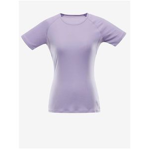 Dámské rychleschnoucí triko ALPINE PRO PANTHERA fialová obraz
