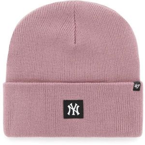 47 MLB NEW YORK YANKEES COMPACT ALT CUFF KNIT Zimní čepice, růžová, velikost obraz