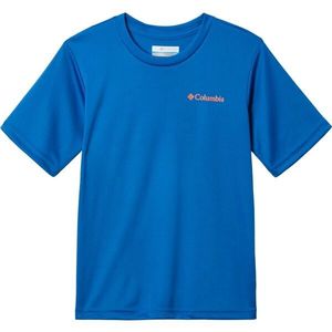Columbia GRIZZLY RIDGE BACK GRAPHIC SHORT SLEEVE TEE Dětské tričko, modrá, velikost obraz