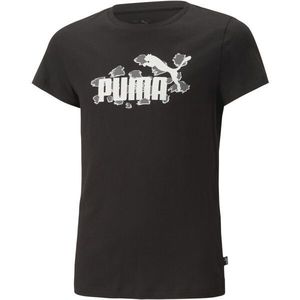Puma ESSENTIALS+ANIMAL TEE Dívčí triko, černá, velikost obraz
