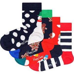HAPPY SOCKS HOLIDAY GIFT SET 4P Dětské ponožky, mix, velikost obraz
