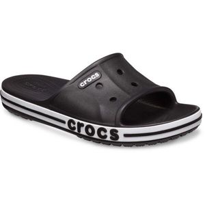 Crocs BAYABAND SLIDE Unisex pantofle, černá, velikost 37/38 obraz