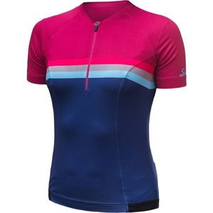 Sensor TOUR W Dámský cyklistický dres, tmavě modrá, velikost obraz