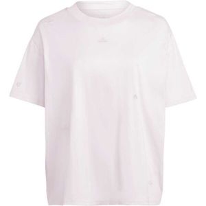 adidas BLUV TEE Dámské tričko v plus size, růžová, velikost obraz