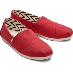 TOMS RECYCLED COT CAN WM ALPR Dámské espadrilky, červená, velikost obraz