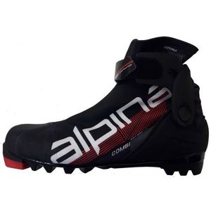 Alpina N COMBI JR Juniorská kombi obuv na bězecké lyžování, červená, velikost obraz