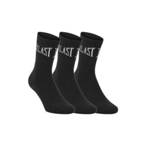 Everlast TENNIS EVERLAST SOCKS Sportovní vysoké ponožky, černá, velikost obraz
