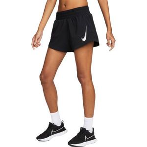 Nike SWOOSH Dámské šortky, černá, velikost obraz