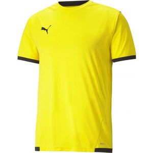 Puma TEAM LIGA JERSEY TEE Pánské fotbalové triko, žlutá, velikost obraz