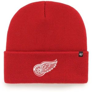 47 NHL DETROIT RED WINGS HAYMAKER CUFF KNIT Zimní čepice, červená, velikost obraz