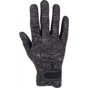 Willard KETS Dámské rukavice z pleteného fleecu, tmavě šedá, velikost obraz