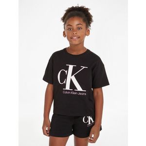 Calvin Klein Jeans Triko dětské Černá obraz