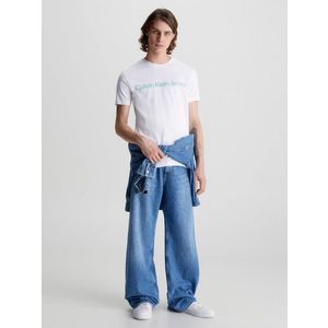 Calvin Klein Jeans Triko Bílá obraz