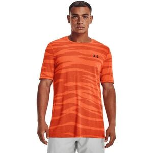 Oranžové pánské tričko Seamless Under Armour obraz