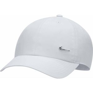 Nike NSW DF H86 METAL SWOOSH CAP U Dámská kšiltovka, bílá, velikost UNI obraz