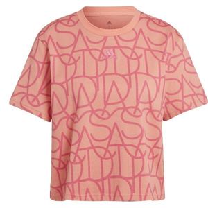 adidas BLUV TEE Dámské tričko, růžová, velikost obraz