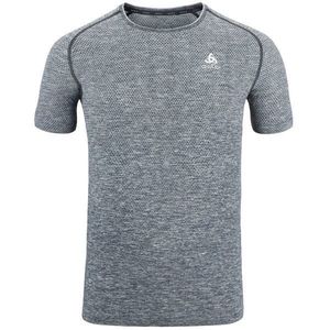 Odlo CREW NECK S/S ESSENTIAL SEAMLESS Pánské běžecké tričko, šedá, velikost obraz