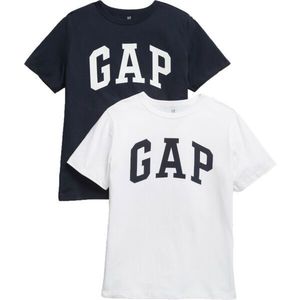 GAP 2PK SHORT SLEEVES LOGO Chlapecké tričko, bílá, velikost obraz