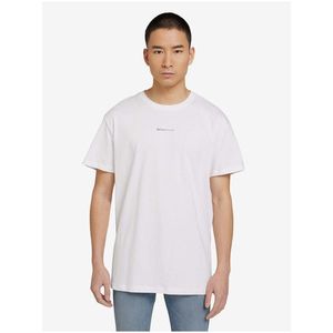 Bílé pánské tričko Tom Tailor Denim obraz