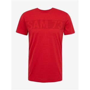 Červené pánské tričko SAM 73 Barry obraz