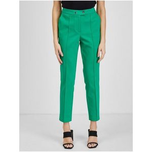 Zelené dámské kalhoty ORSAY obraz