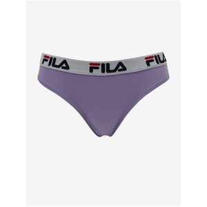 Fialové dámské brazilské kalhotky FILA obraz