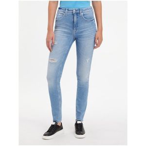 Světle modré dámské skinny fit džíny Calvin Klein Jeans obraz