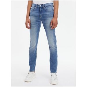 Modré pánské slim fit džíny Calvin Klein Jeans obraz