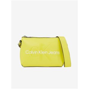 Žlutá dámská crossbody kabelka Calvin Klein Jeans obraz