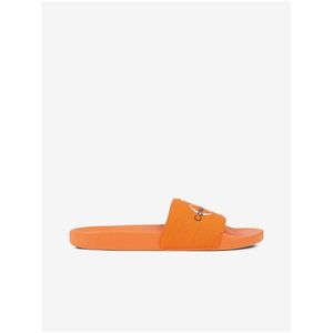 Oranžové pánské pantofle Calvin Klein Jeans obraz
