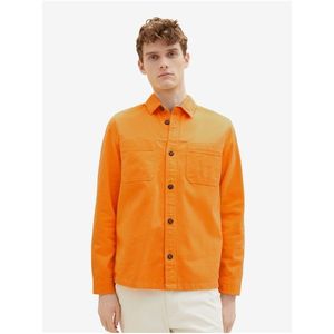 Oranžová pánská košile Tom Tailor obraz