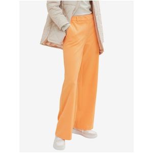 Oranžové dámské široké kalhoty Tom Tailor obraz