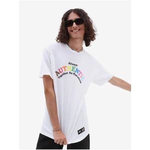 Bílé pánské tričko VANS 2023 Pride SS Tee obraz