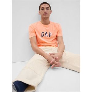 Oranžové pánské tričko GAP obraz
