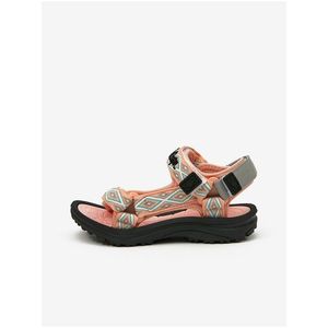 Černo-růžové holčičí sandály Lee Cooper obraz