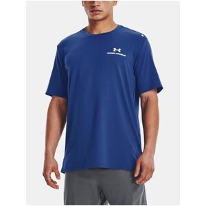 Modré pánské sportovní tričko Under Armour UA Rush Energy SS obraz